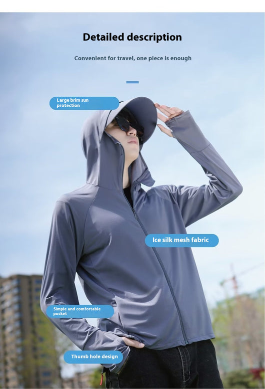 Ropa de Pesca y Ciclismo Protección UV Transpirable Ligera - Image 21
