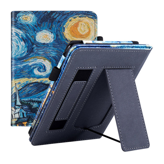 Funda de Cuero con Soporte de Muñeca para Kindle Paperwhite 11 - Image 16