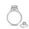 Anillo de Plata Esterlina 925 Mujer - Diseño Luxury Trendy