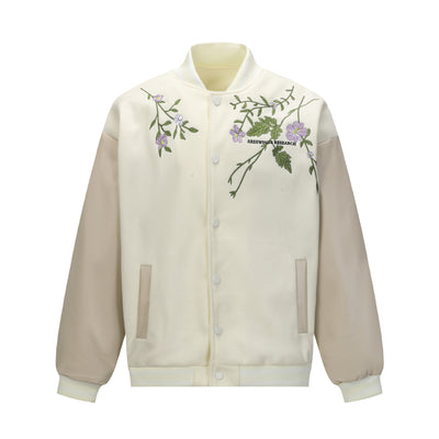 Chaqueta Retro Americana con Bordado Floral para Hombre - Image 6