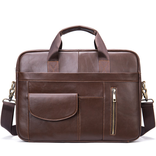 Maletín Ejecutivo de Cuero Genuino para Hombre - Portafolio Profesional - Image 13
