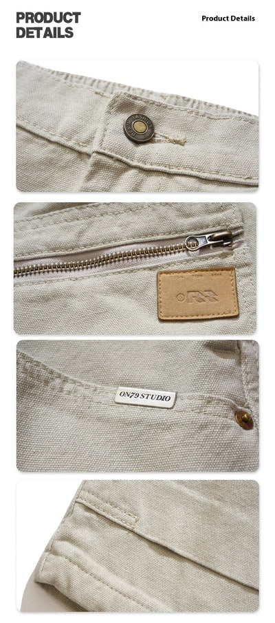 Shorts de Trabajo Pure Cotton - Comodidad y Estilo para Hombre - Image 11