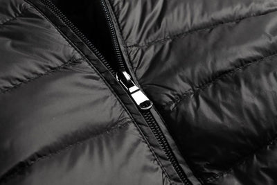 Chaqueta Acolchada Ultraligera con Capucha y Cuello Parado para Hombre - Image 36