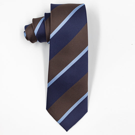Corbata Formal de Contraste en Twill para Hombre - Estilo Ejecutivo - Image 7