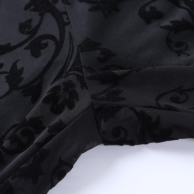 Pantalones Boho Transparentes Acampanados para Mujer - Image 29