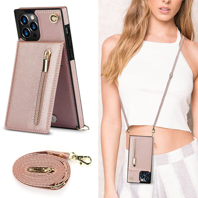 Cartera Messenger de Cuero PU para Mujer con Compartimento para Teléfono - Image 2