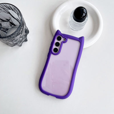 Funda Transparente para Celular con Orejas de Gato - Protección Antigolpes - Image 11