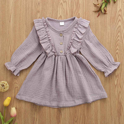 Vestido de Algodón para Niña: Estilo y Comodidad para Jugar - Image 12