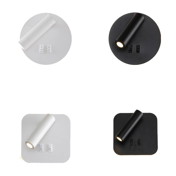 Lámpara LED de Pared Minimalista para Mesita de Noche