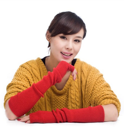 Mangas Largas de Cachemira para Otoño e Invierno - Abrigo Grueso y Cálido - Image 19