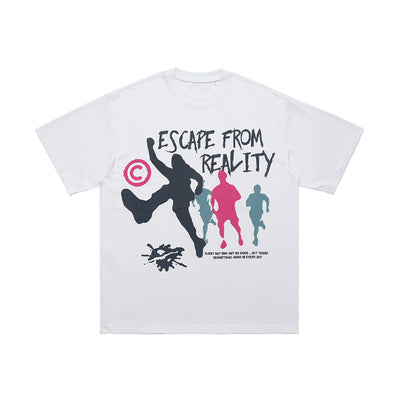 Camiseta Estampada de Algodón Doble Hilo - Diseño Trendy de Manga Corta - Image 6
