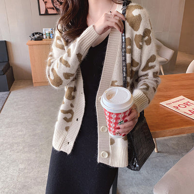 Cardigan Suelto Estilo Coreano para Mujer con Top Integrado - Image 6