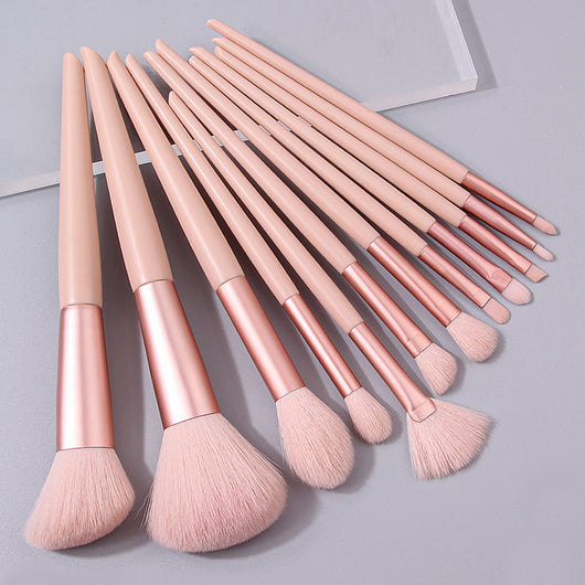 Set de 12 Brochas de Maquillaje Profesional Pelo Suave - Image 7