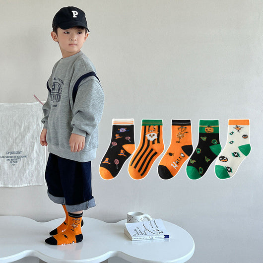 Calcetines Tubulares Infantiles para Halloween