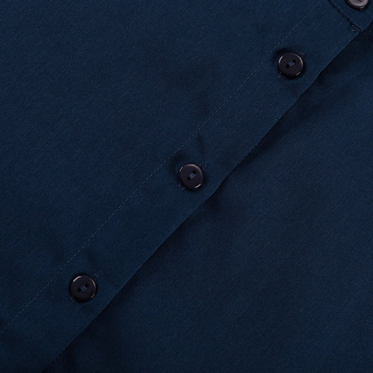 Conjunto de Dos Piezas: Camisa Suelta con Cuello Mao y Pantalón Ancho - Image 21