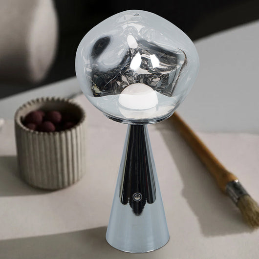 Lámpara de Mesita Lava Volcánica - Luz Ambiental para Dormitorio - Image 3