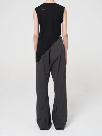 Pantalones Flare con Cierre Lineal para Mujer - Diseño Versátil Unisex - Image 4