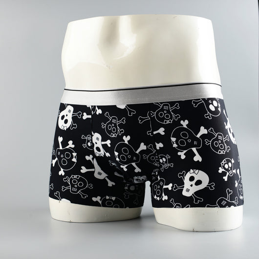 Boxers Hombre Estampado Floral Seda de Hielo Cintura Media Transpirables - Image 52