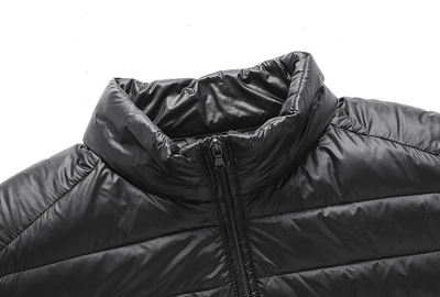 Chaqueta de Plumas Ligera para Hombre con Cuello Alto - Image 13