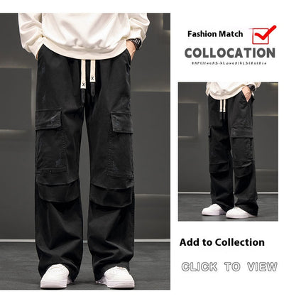 Pantalones Rectos Talla Grande para Trabajo y Uso Casual - Image 10