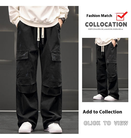 Pantalones Rectos Talla Grande para Trabajo y Uso Casual - Image 10