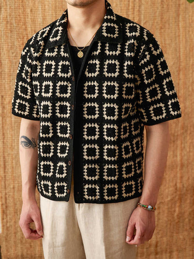 Cardigan Tejido sin Costuras de Manga Corta - Estilo Casual y Cómodo - Image 10