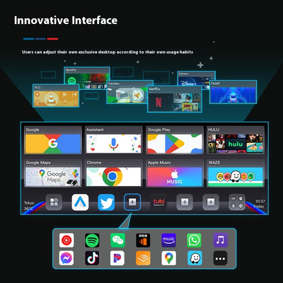 Adaptador Android Box para CarPlay Inalámbrico en Vehículos - Image 3