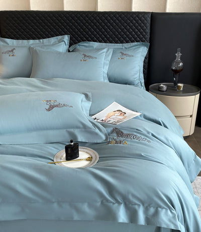 Juego de Cama Lujo Ligero Otoño Invierno 4 Piezas Acolchado Suave - Image 30