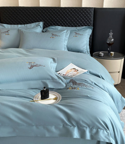 Juego de Cama Lujo Ligero Otoño Invierno 4 Piezas Acolchado Suave - Image 30