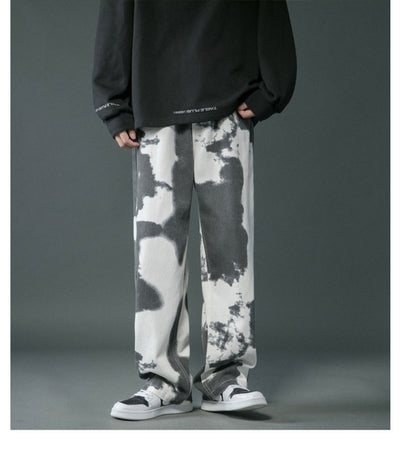 Pantalones Vaqueros Tie Dye Rectos para Niños - Image 9