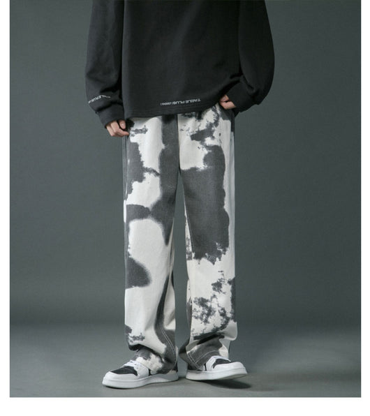 Pantalones Vaqueros Tie Dye Rectos para Niños - Image 9
