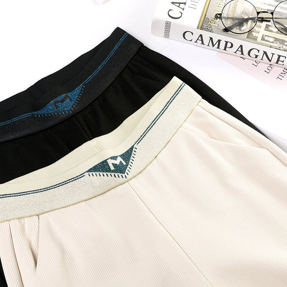 Pantalones Rectos Casuales con Tecnología de Alargamiento
