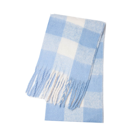 Bufanda Gruesa Cuadros Otoño Invierno - Diseño Multicolor Elegante - Image 20