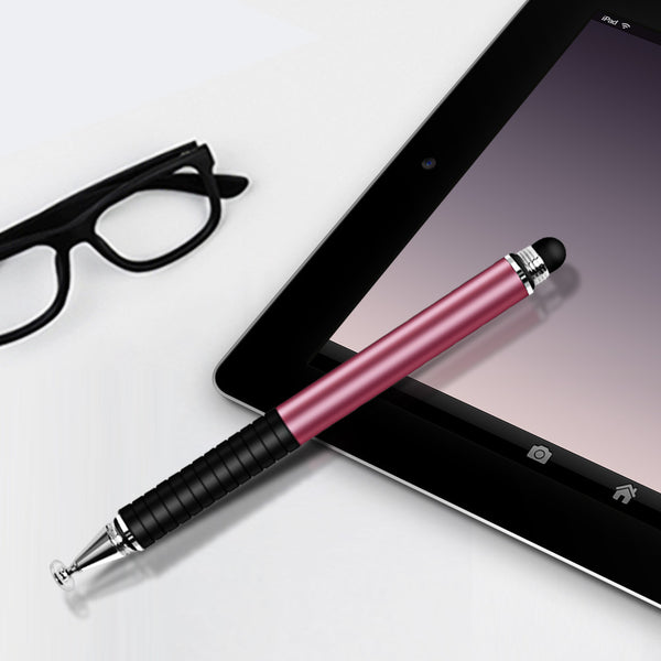 Stylus Dual Propósito Compatible con Apple - Lápiz Capacitivo con Paño Limpiador Integrado