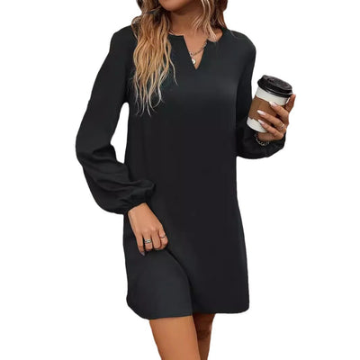 Vestido Largo Elegante de Manga Larga para Mujer - Image 5