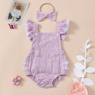Pelele de Encaje para Niña Verano - Diseño Elegante y Cómodo - Image 5