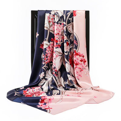 Bolso de Cadena con Pañuelo Decorativo para Mujer - Image 9