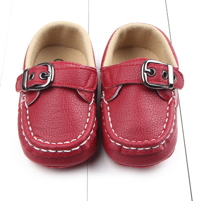 Zapatos Suavitos para Bebés con Cierre de Botón - Zapatos de Peas para Niños Pequeños - Image 13