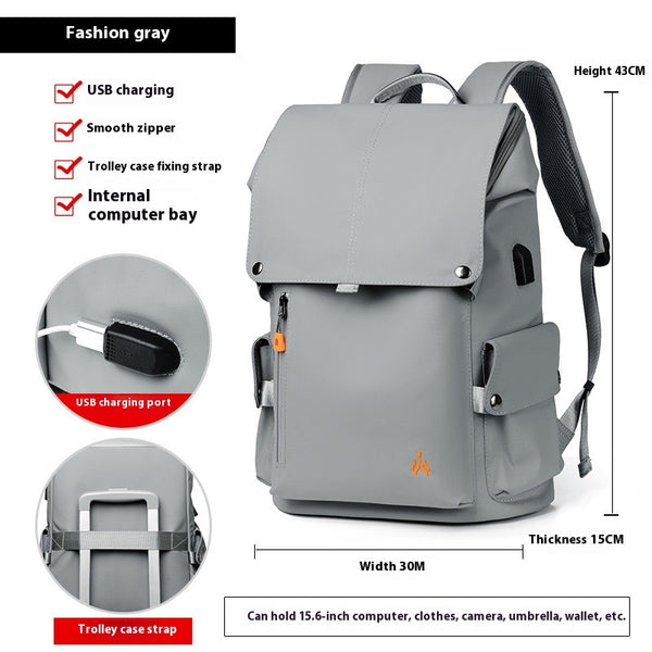 Mochila Ejecutiva Multifuncional para Viajes y Trabajo - Image 3