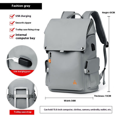 Mochila Ejecutiva Multifuncional para Viajes y Trabajo - Image 3