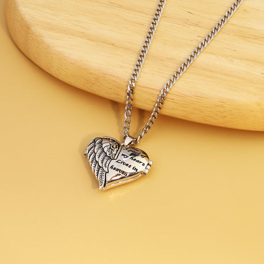 Collar con Alas y Foto Personalizable en Color - Image 5