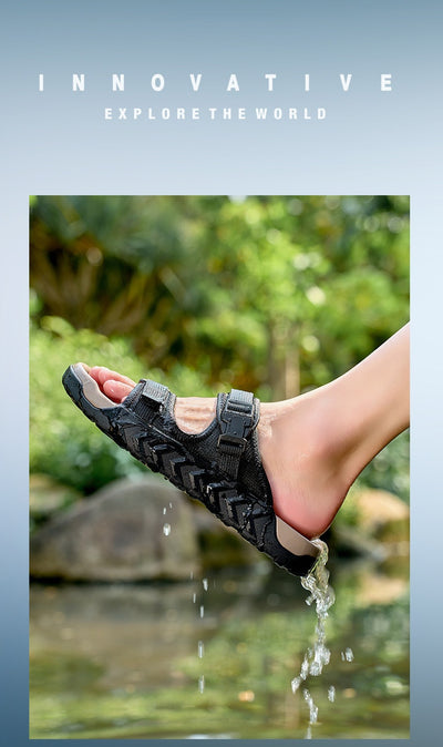 Sandalias Hombre Verano Dual-uso Playa Antideslizantes Flow - Image 15