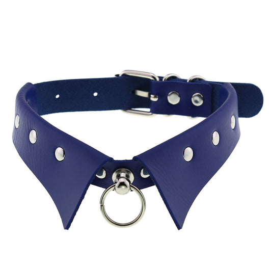 Collar Punk de Cuero Personalizado - Diseño Minimalista y Moderno - Image 42