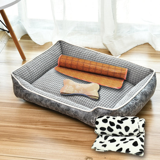 Caseta Para Mascotas Cuatro Estaciones Desmontable y Lavable - Image 9