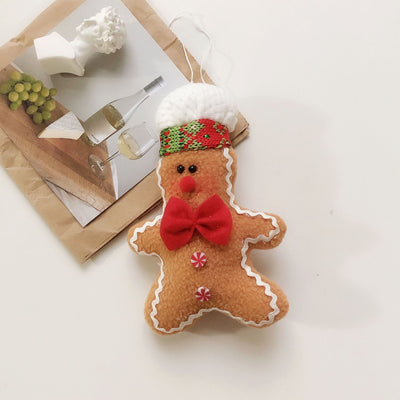 Muñeco Decorativo Navideño de Jengibre Suave - Adorno Festivo - Image 5