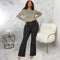 Women's Plus Size Slim Fit Flare Jeans