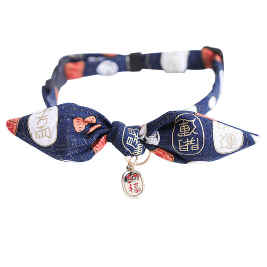 Collar Festivo para Mascotas con Lazo y Campana - Gato, Cachorro y Conejo - Image 23