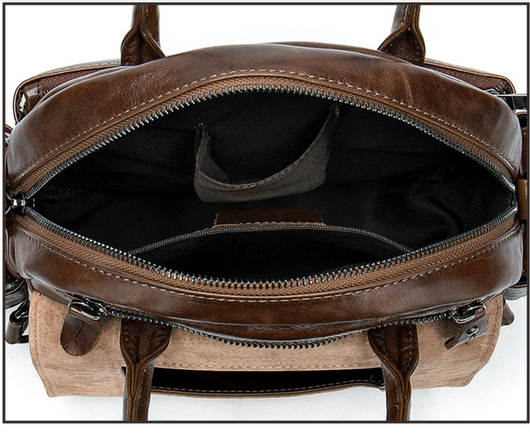 Mochila Retro de Cuero Multifuncional para Mujer - Image 18