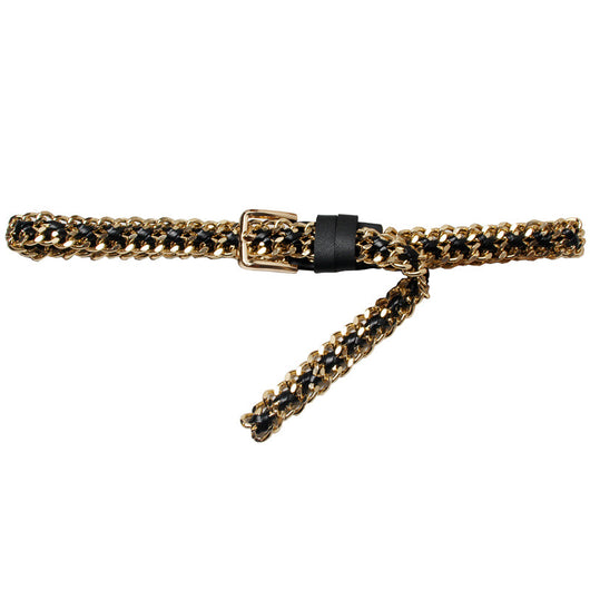 Cinturón Metálico Tejido para Mujer - Cadena de Moda Versátil - Image 7
