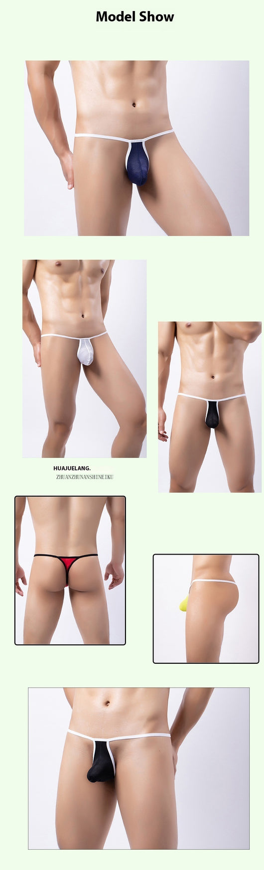 Calzoncillos Deportivos de Malla Transpirable para Hombre - Image 10